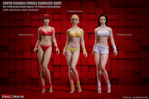 Phicen TBLeague T03A Pale, Medium Bust Female Seamless 1/12 Action Figure